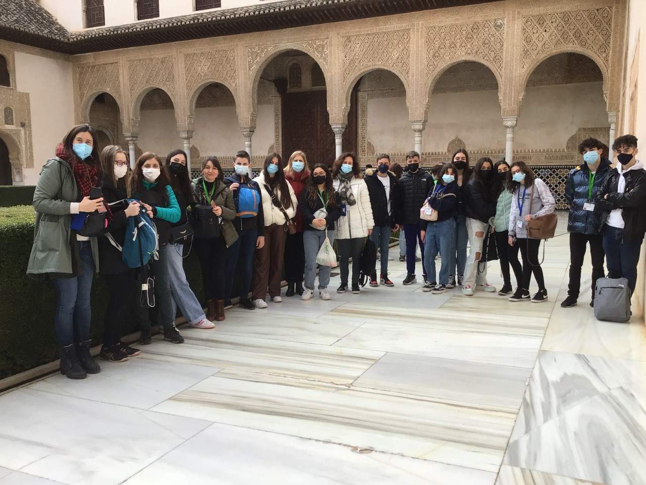 Erasmus+ : Jour 2 – Un moment merveilleux à l’Alhambra