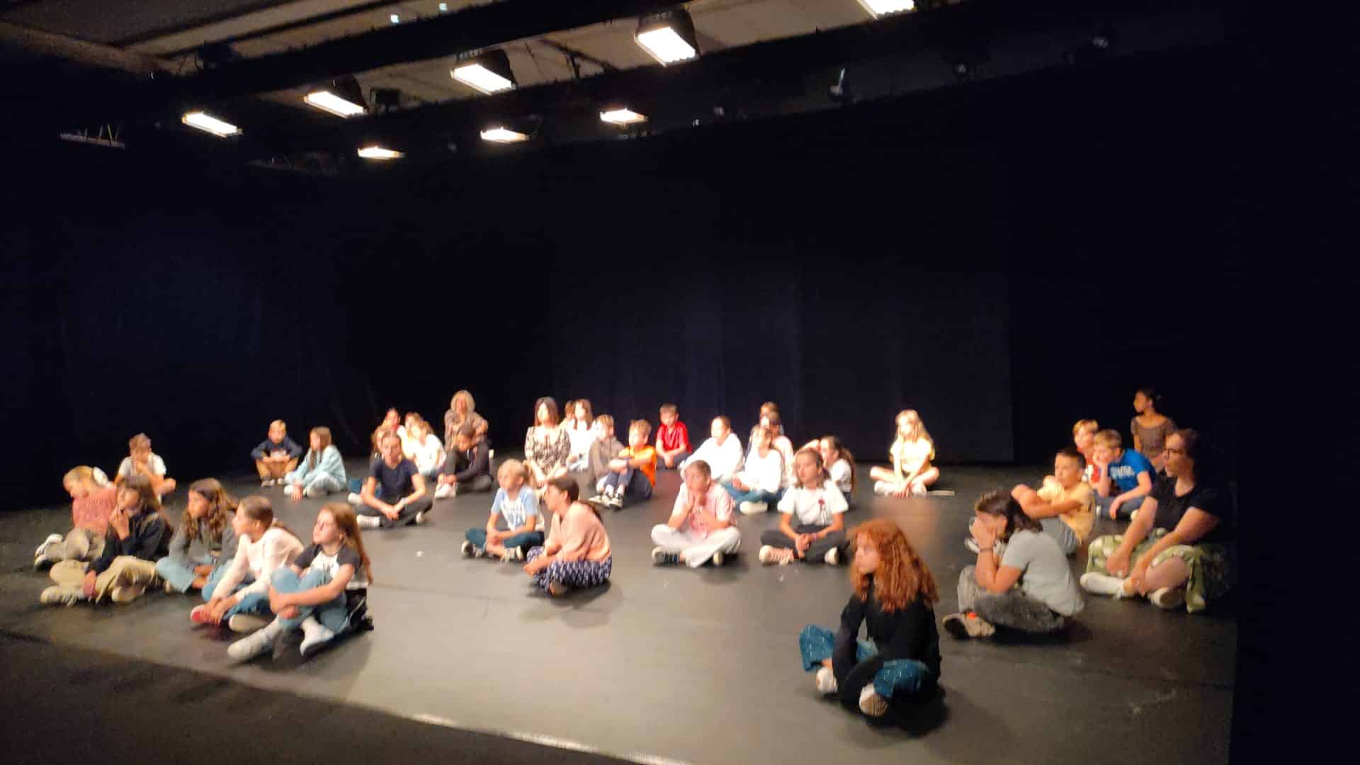 C’est parti pour l’atelier théâtre !