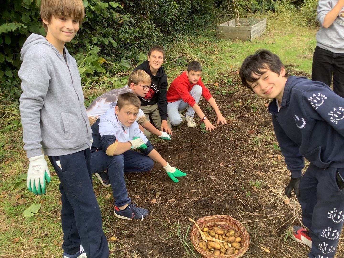 Démarrage des activités au jardin !