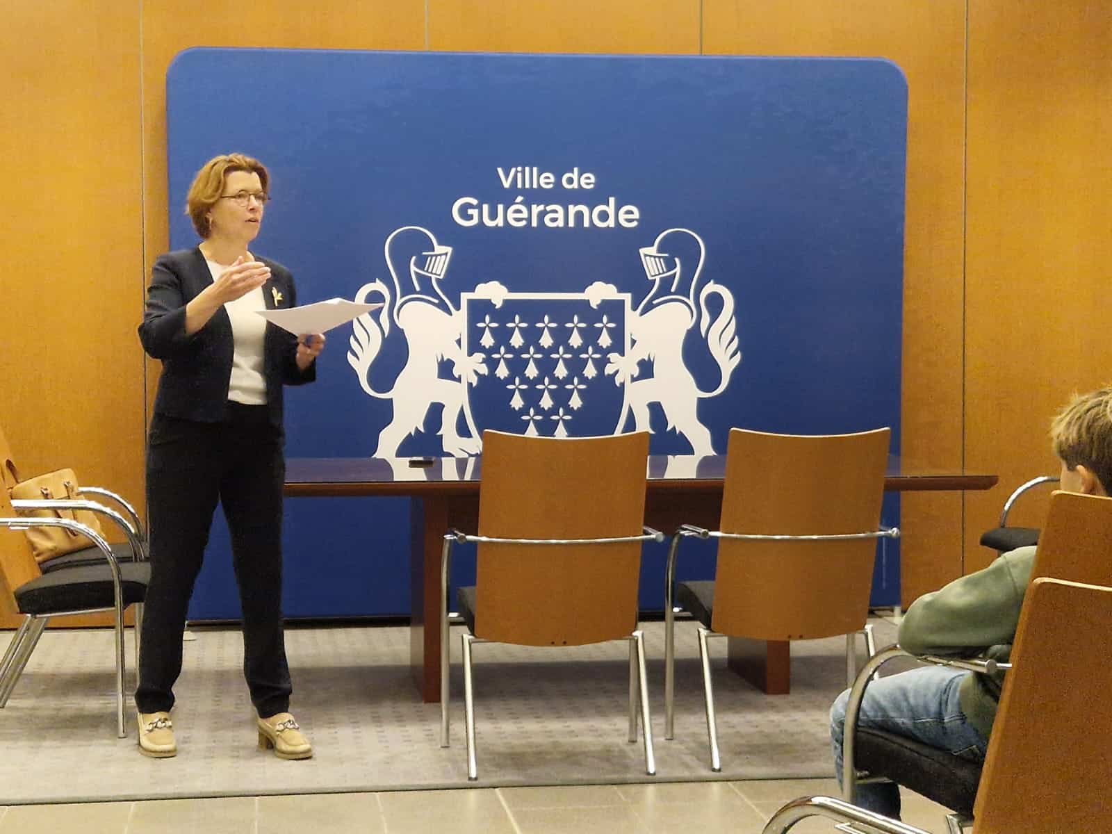 Nos délégués en formation à la mairie